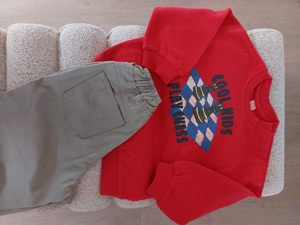 Sweater rood