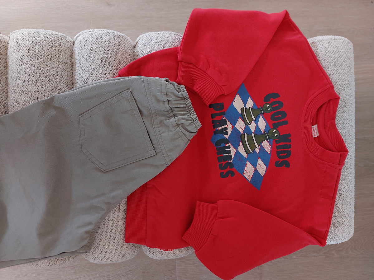 Sweater rood
