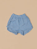 Shortje ruit blauw
