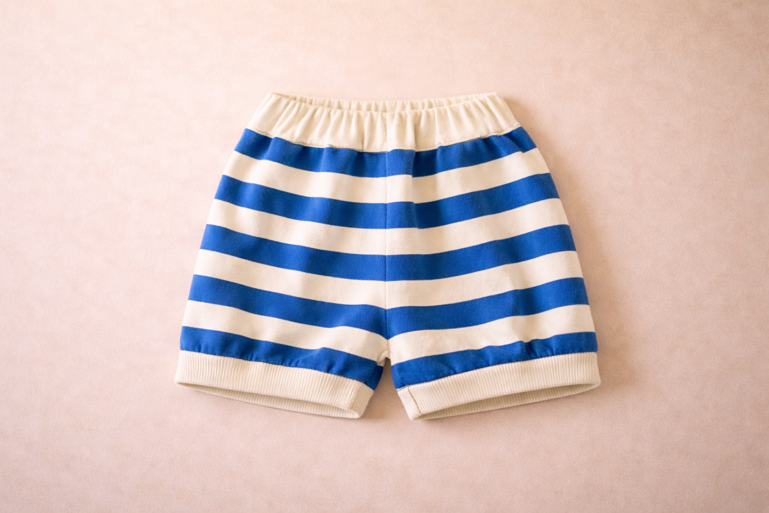 Short streep blauw