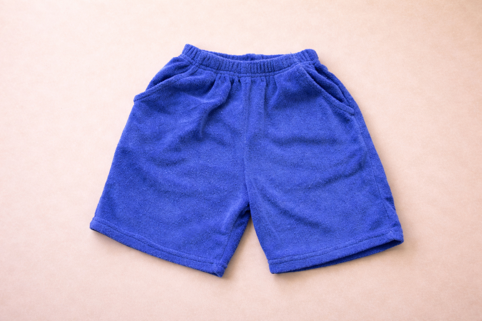 Short blauw