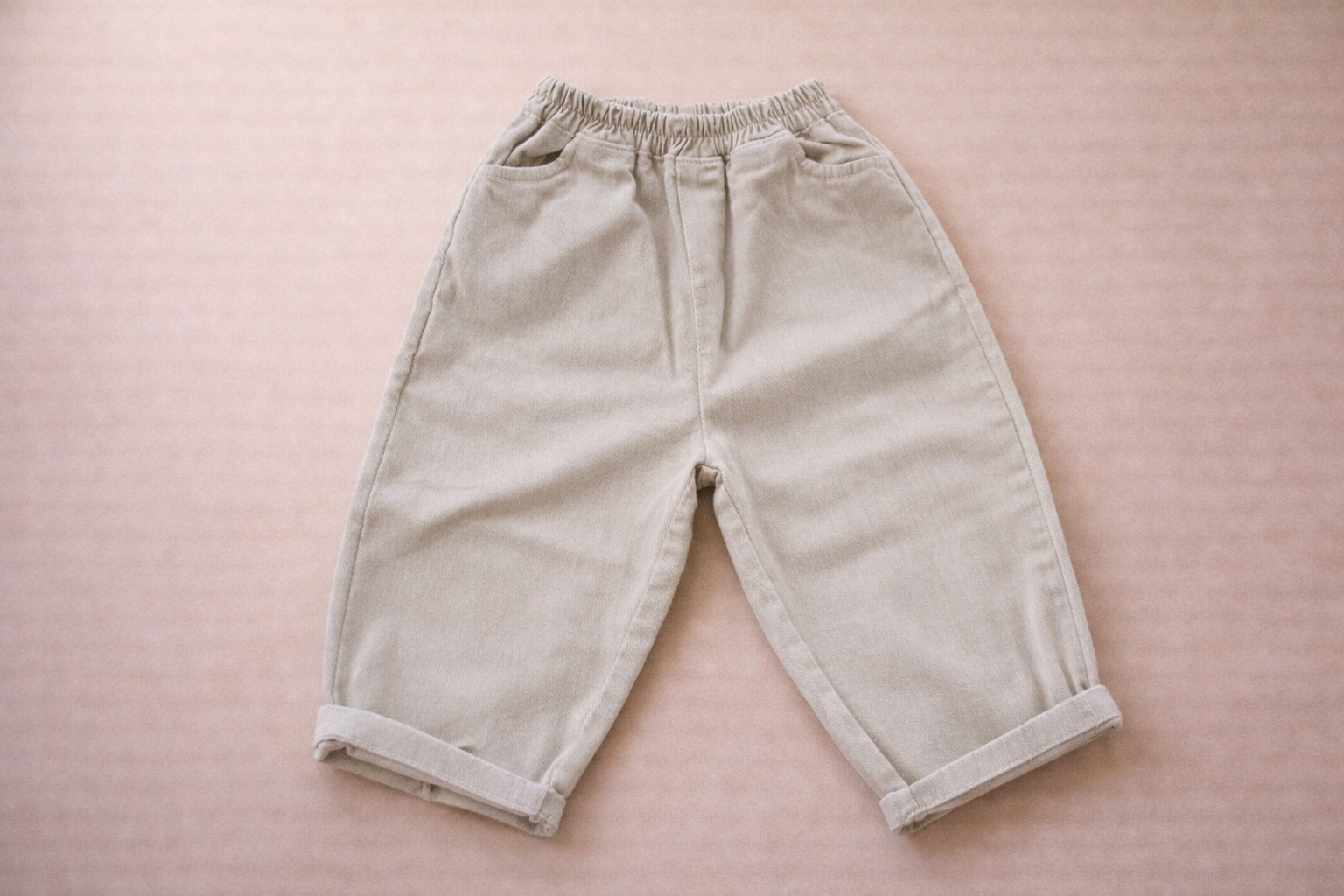 Broek beige