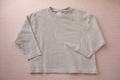 T-shirt lange mouw beige