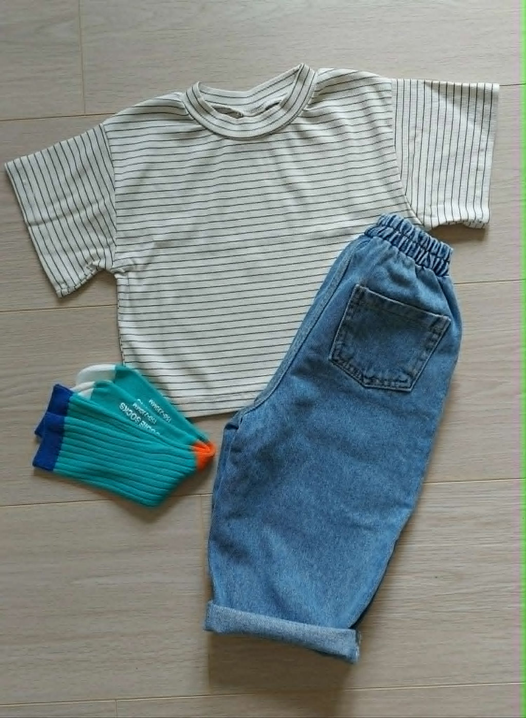 T-shirt streep